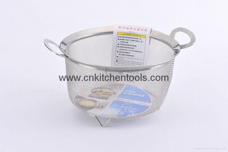 Stainless steel mesh basket 4