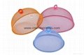 Plastic spraying food plate cover