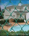 Chain link fence