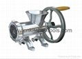 Aluminium Meat Mincer with wheel