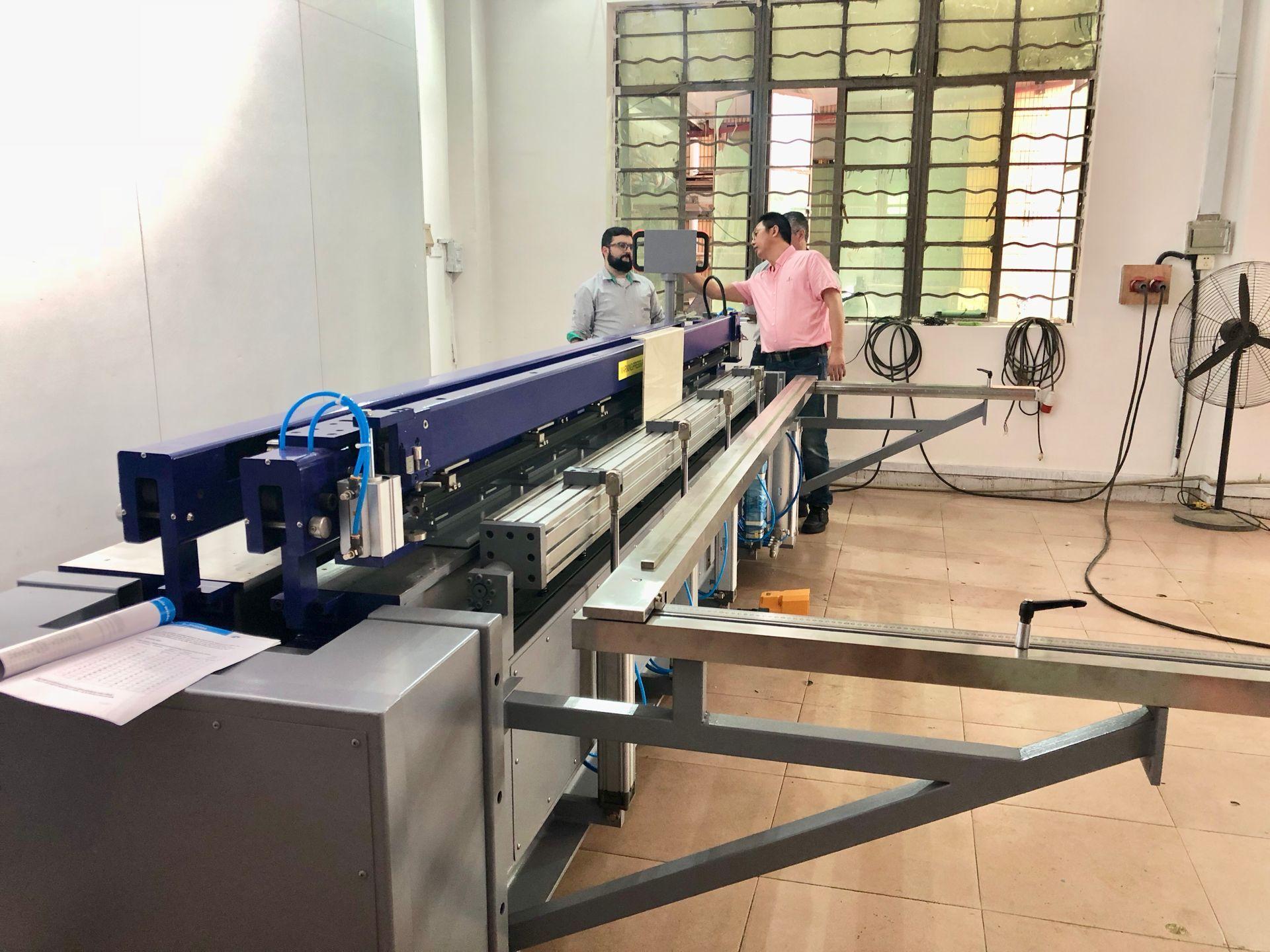 automatic plastic sheet bending welding machine SZP3000A HaiMing