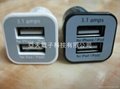 5V3.1A Car Chargers For ipad/iPhone