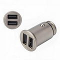 Small Metal Car Charger、4.8a Car Charger、Dual usb Car Charger 