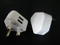 British usb adapter, 1a British plug adapter, ce  British charger