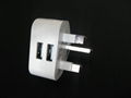 British usb adapter, 1a British plug adapter, ce  British charger