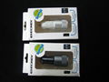 Knurled car charger 5v2.4a dual usb car charger CE / FCC