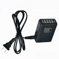 4 usb interface travel charger universal plug can be converted to use    5