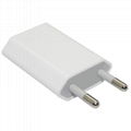 European plug usb adapter manufacturers, 5v1a EU CE certified power adapter, European adapter 