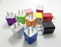 Dual usb direct charge 8.5 yuan 1000 set, 5V2.1A two usb straight charge certification