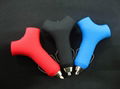 Chevron YY car charger dual USB car charger 5V1a +2.1 a car car charger