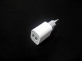 European plug double USB travel charger manufacturers, 5v2.1a CEtwo usb travel charger