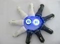 Bowling Car Charger Dual USB Car Charger 5v2a+1a Car Charger