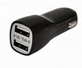 Duck mouth shape car charger 3a car charger ce and fcc  car charger