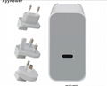 USB-C Charger PD Fast Charge 45W for Apple MacBook Charger iPhone Charger