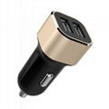 Factory OEM OEM Car USB car charger Mini car car dual USB car charger 2