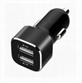 Factory OEM OEM Car USB car charger Mini car car dual USB car charger 3