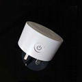 Mobile app smart socket wifi link voice control British standard plug