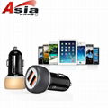 Double QC3.0 car charger two USB are qc3.0 fast charge 5v6a