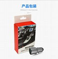 Display car charger 2-port USB 5v3.1a car digital display car charger