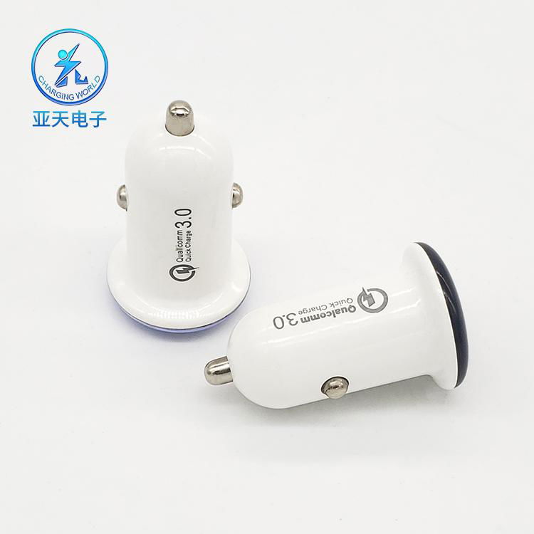 Qc mobile phone car charger fast charge mobile phone 3.0 fast charge 3