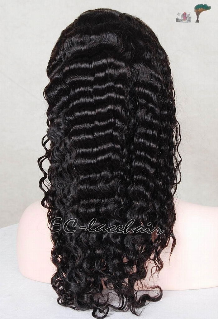 High Quality Kinky Curly Human Hair Lace Wigs Manufacturer 3