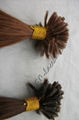 Machine made human hair extension supplier