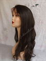 High Quality Human Hair Front Lace Wig 5