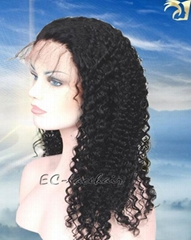 Virgin  Kinky Curl  Human Hair Lace Wigs