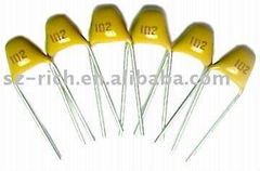 Redial leads multilayer ceramic capacitor