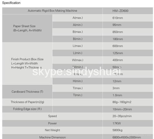 Automatic Rigid Box Making Machine 3