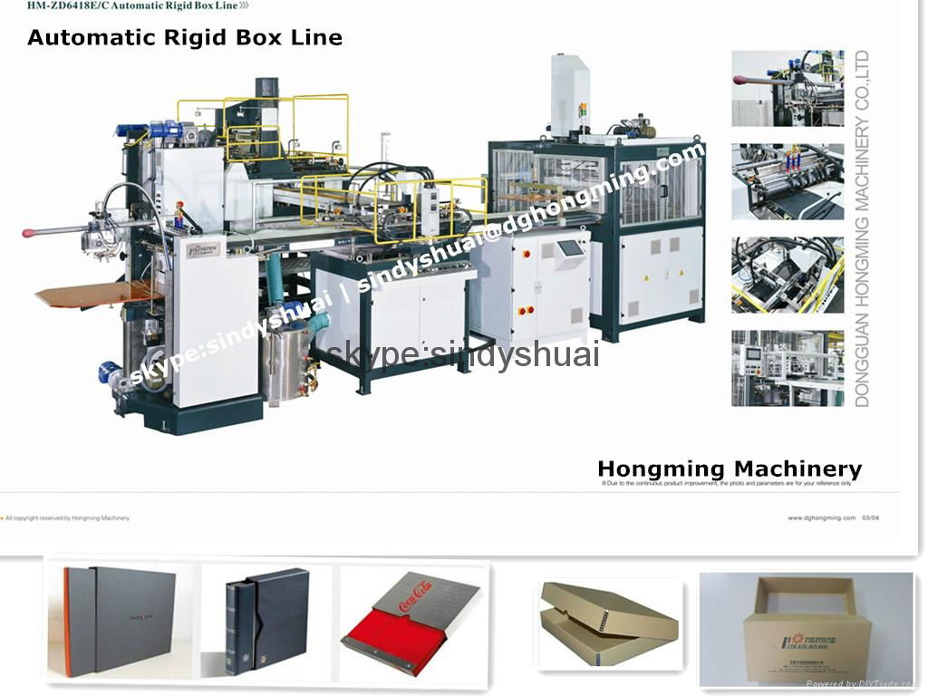 Automatic Slip Case Making Machine