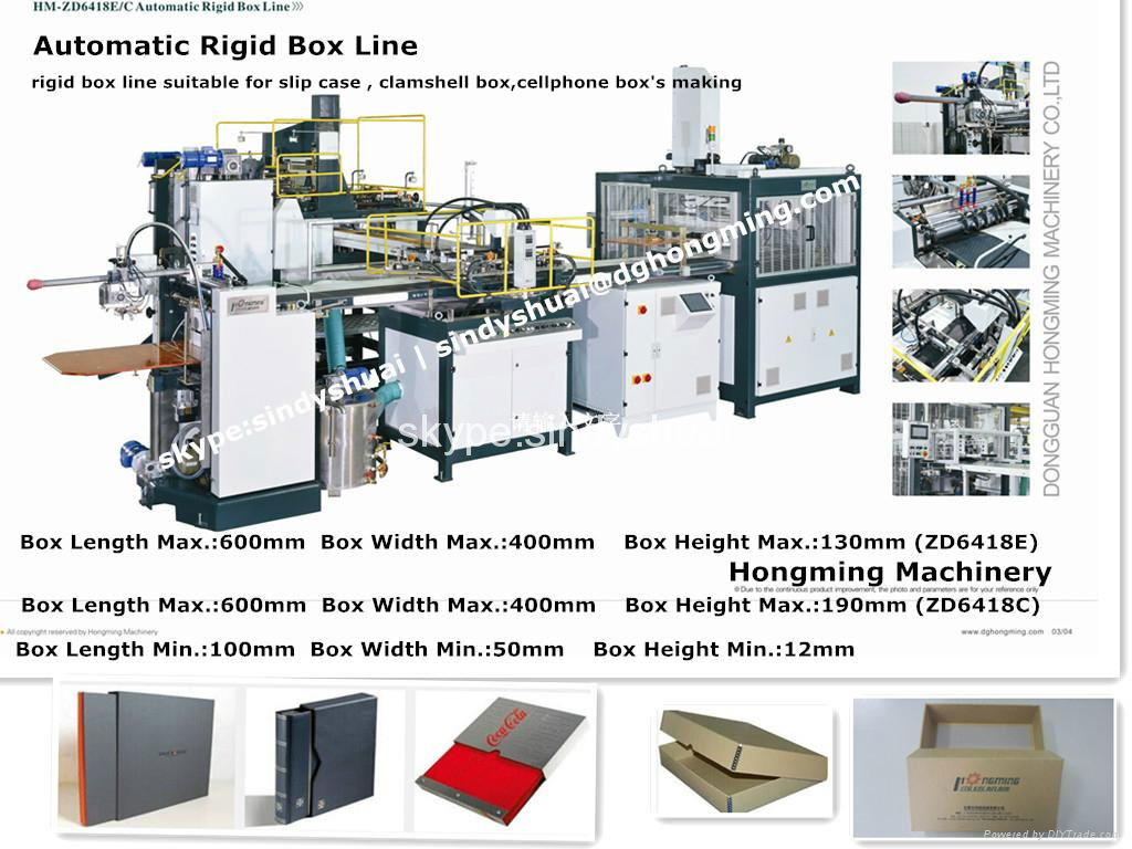 Automatic Clamshell Box Making Machine