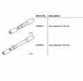 Nozzle Extension 150mm-390901 for PEM-C4 powder gun 3