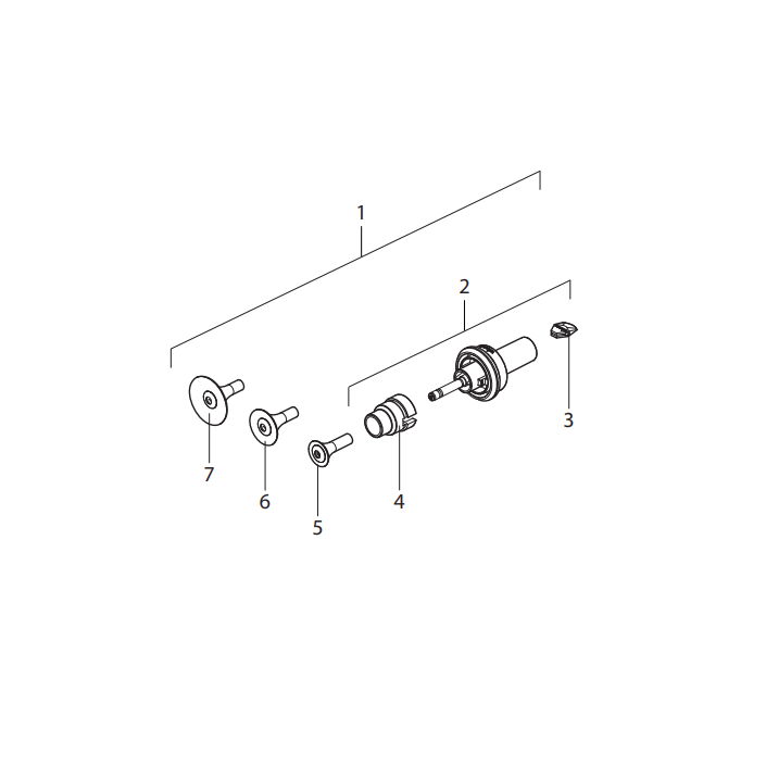 D18 Deflector Core for PEM-X1 Manual Spray Gun-2321981 2