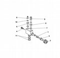 C4 Outer Nut for Powder Injector Pi-F1-241466