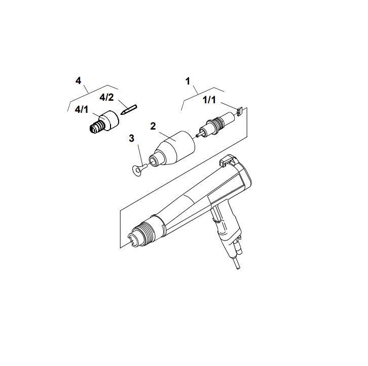 Wanger Deflector Cone-351227 ∅32 for Spray gun PEM-C3 2