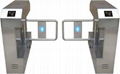 Bridge-type bevel smart flap gate