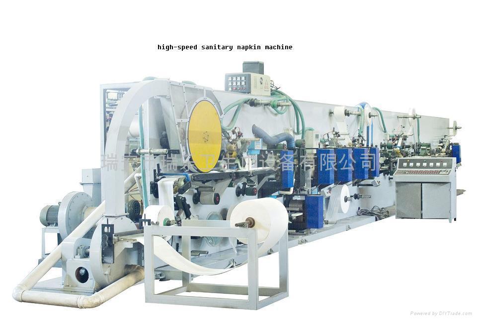 Sanitary napkin equipment 