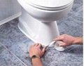 Tub & Wall Caulk Strip - provides a watertight seal for joints along bath sink b 5