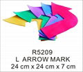 TPR Marks, Foot Mark, Hand Mark, Straight Arrow Mark 5