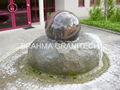 marble swimming sphere,marble fountains,fountain ball