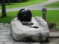  fontana del globo,granite spheres