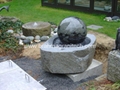 STONE GLOBE FOUNTAIN,GRANITE GLOBE FOUNTAIN