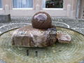 backyard ball water fountain,back yard fountain,self contain fountains