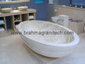 sandstone bathroom bathtub and marble bathtub