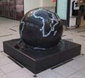 large stone ball fountain,giant ball sphere globe fountain 