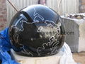 SPHERE OUTDOOR FOUNTAIN,FLOATING GRANITE GLOBE