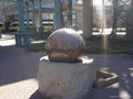 sphere water fountain,sphere water features,globe water features