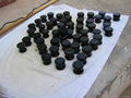 granite knobs,black stone knob,black