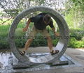 Rolling wheel water features,garden